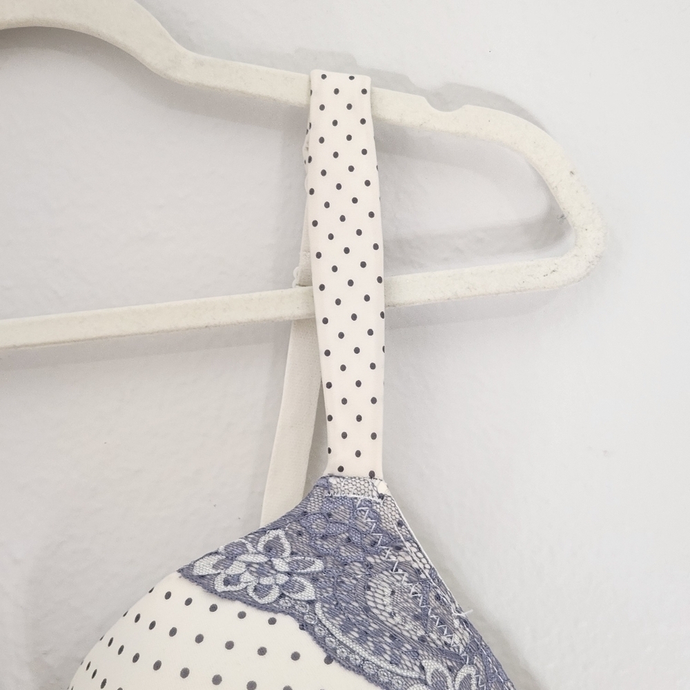 AVENUE BODY SIZE 40D. Polka Dot Lace Trim - Picture 6 of 11